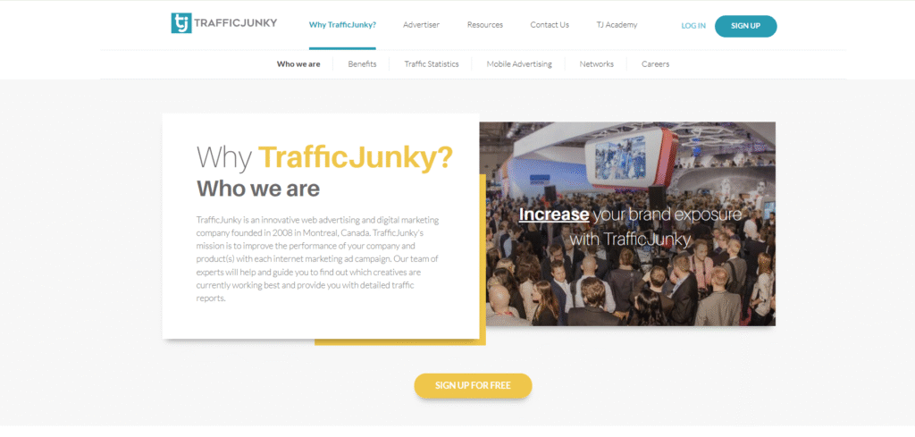 TrafficJunky ad network review