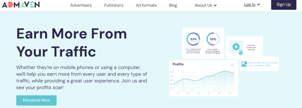 High converting gambling ad network for betting and casinos