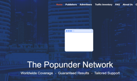 PopCash dashboard showing campaign analytics and traffic performance for advertisers.