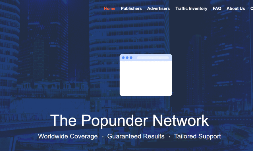popcash popunder ad network review 2025